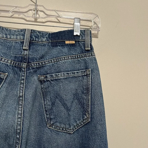 Mother Superior The Tune Up Hover Cuff Jeans in Hit The Ground Running‎ Size 25 - Picture 7 of 12